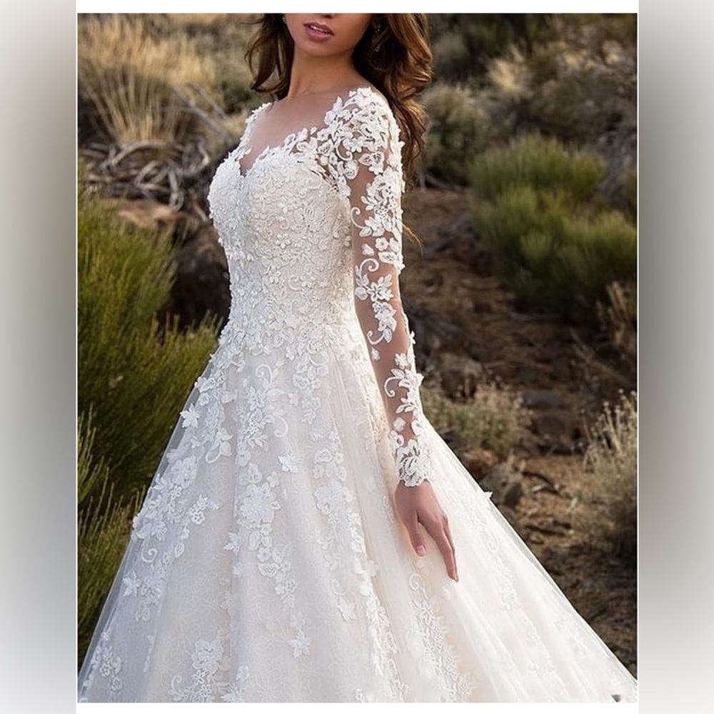Women's Bridal Wedding Dress Long Dress Bodycon Formal